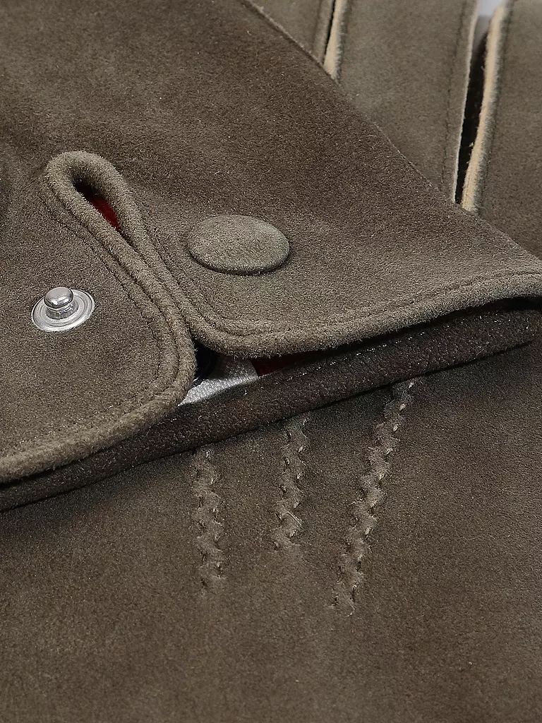 TR-HANDSCHUHE | Guanti in pelle | Oliva