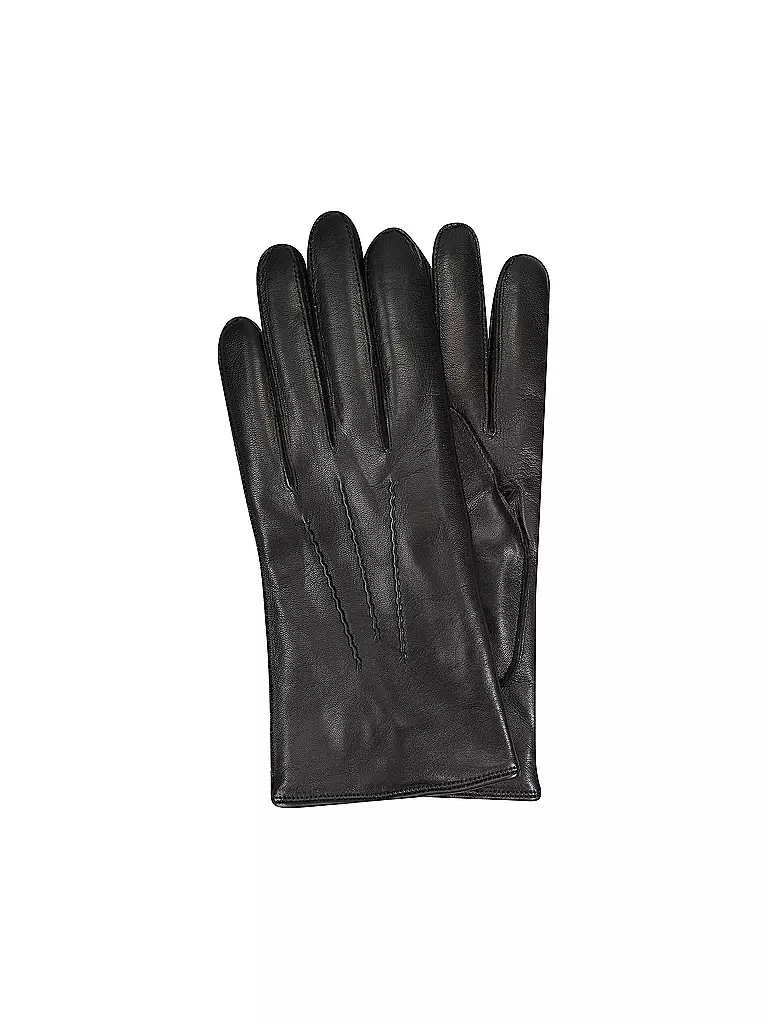 TR-HANDSCHUHE | Guanto in pelle | Nero