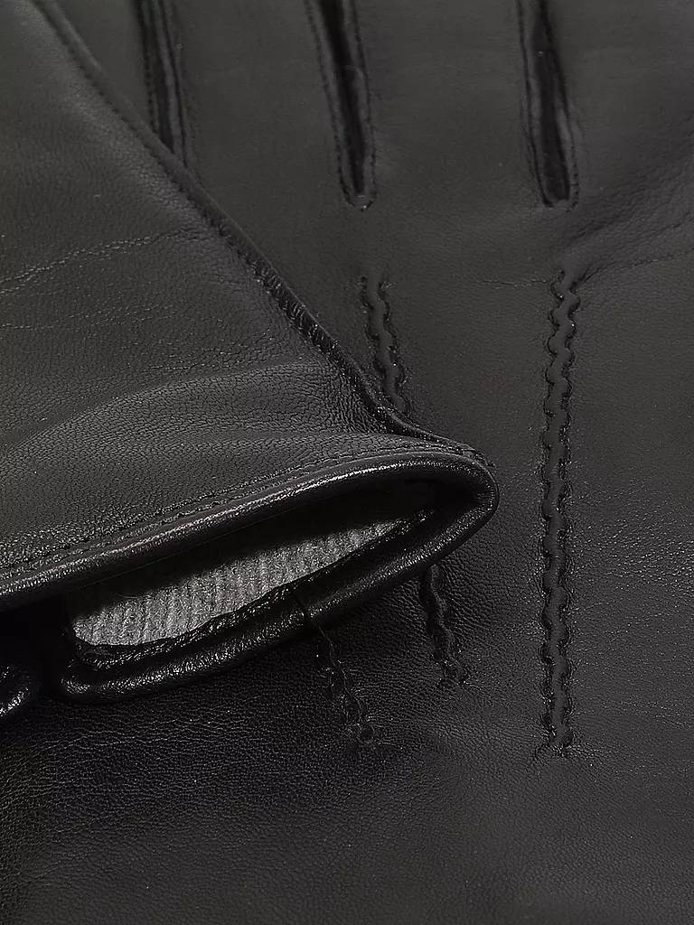 TR-HANDSCHUHE | Guanto in pelle | Nero