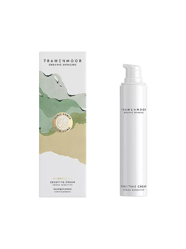 TRAWENMOOR | Crema viso - Ricarica Sensitive Cream 50ml | Senza colore