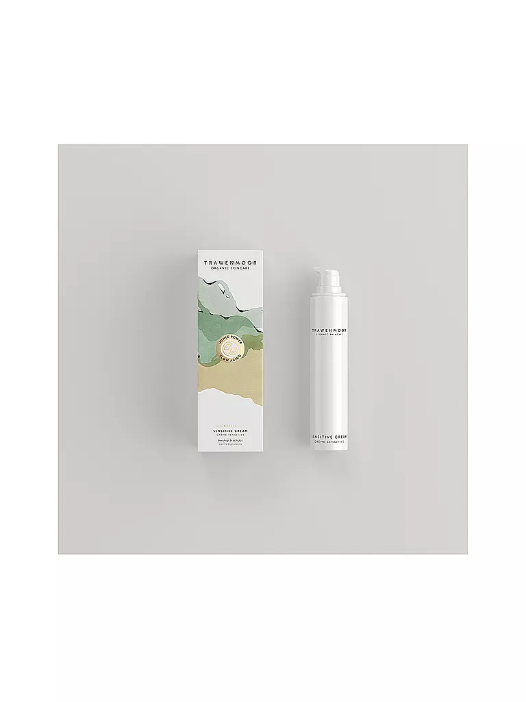 TRAWENMOOR | Crema viso - Ricarica Sensitive Cream 50ml | Senza colore