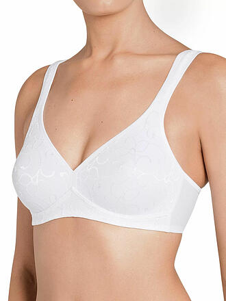 TRIUMPH | Reggiseno senza ferretto ELEGANT COTTON bianco