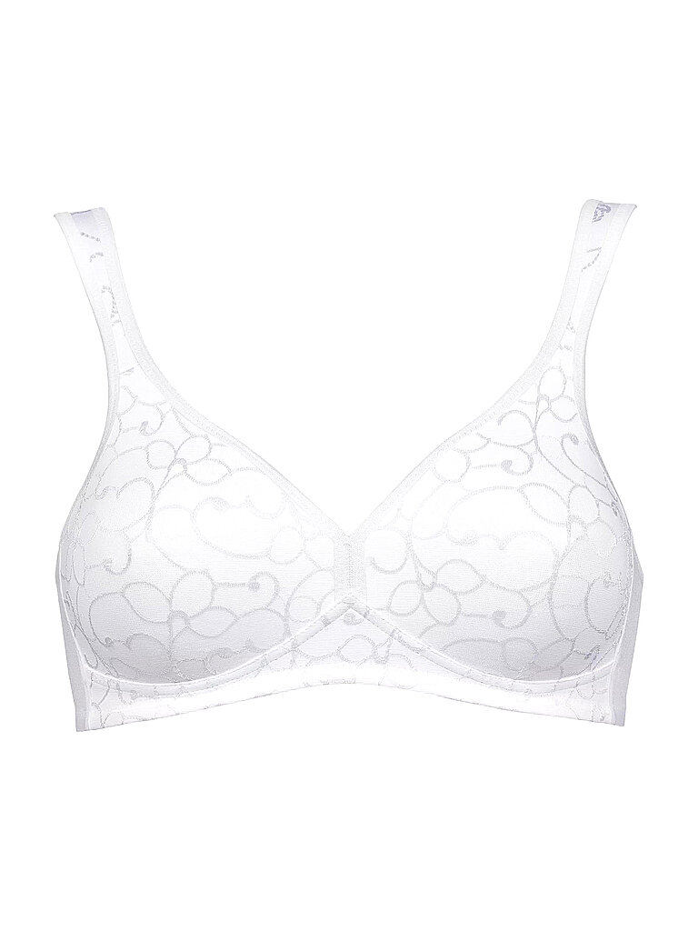 Reggiseno senza ferretto ELEGANT COTTON bianco bianco 90D