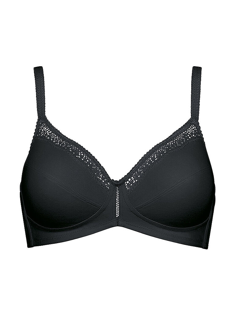 Reggiseno senza ferretto COTTON BEAUTY N black nero 95D