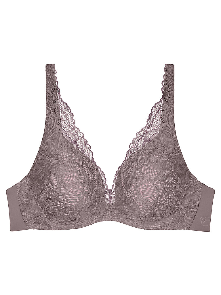 Reggiseno con ferretto BODY MAKE-UP ILLUSION LACE grigio colomba grigio 80C