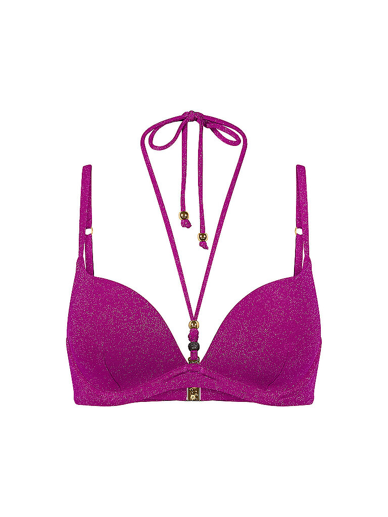 Top bikini SUMMER SUNSET raspberry juice rosa 36D