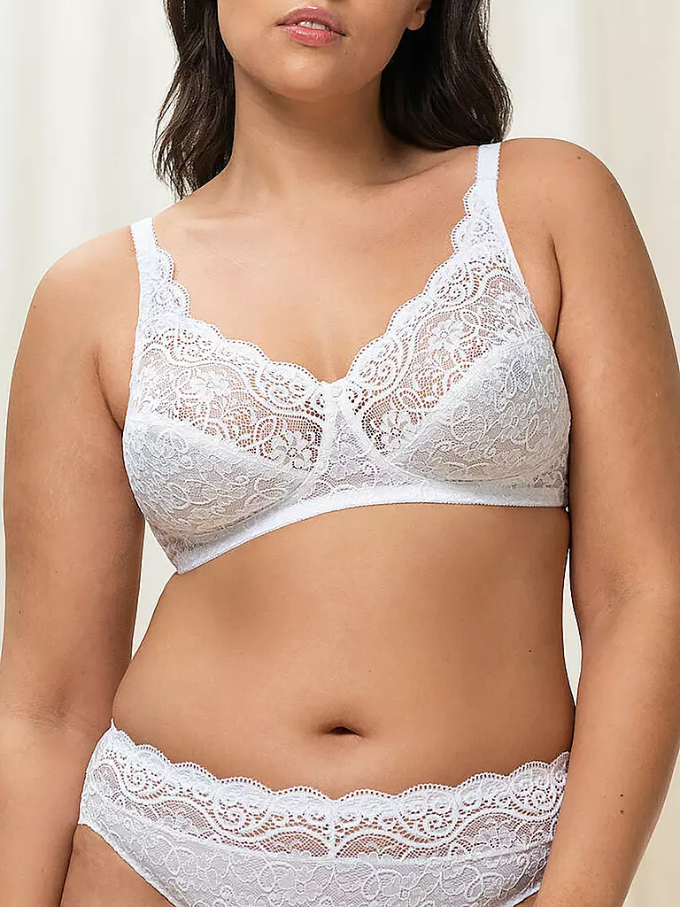 TRIUMPH | BH ohne Bügel "Amourette 300" (Weiss) | Bianco