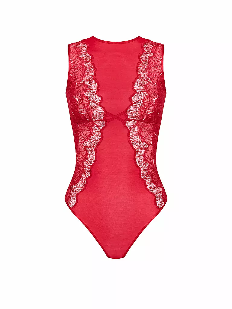 TRIUMPH | Body senza ferretto PALINA MOONLIGHT KISS shanghai red | Rosso