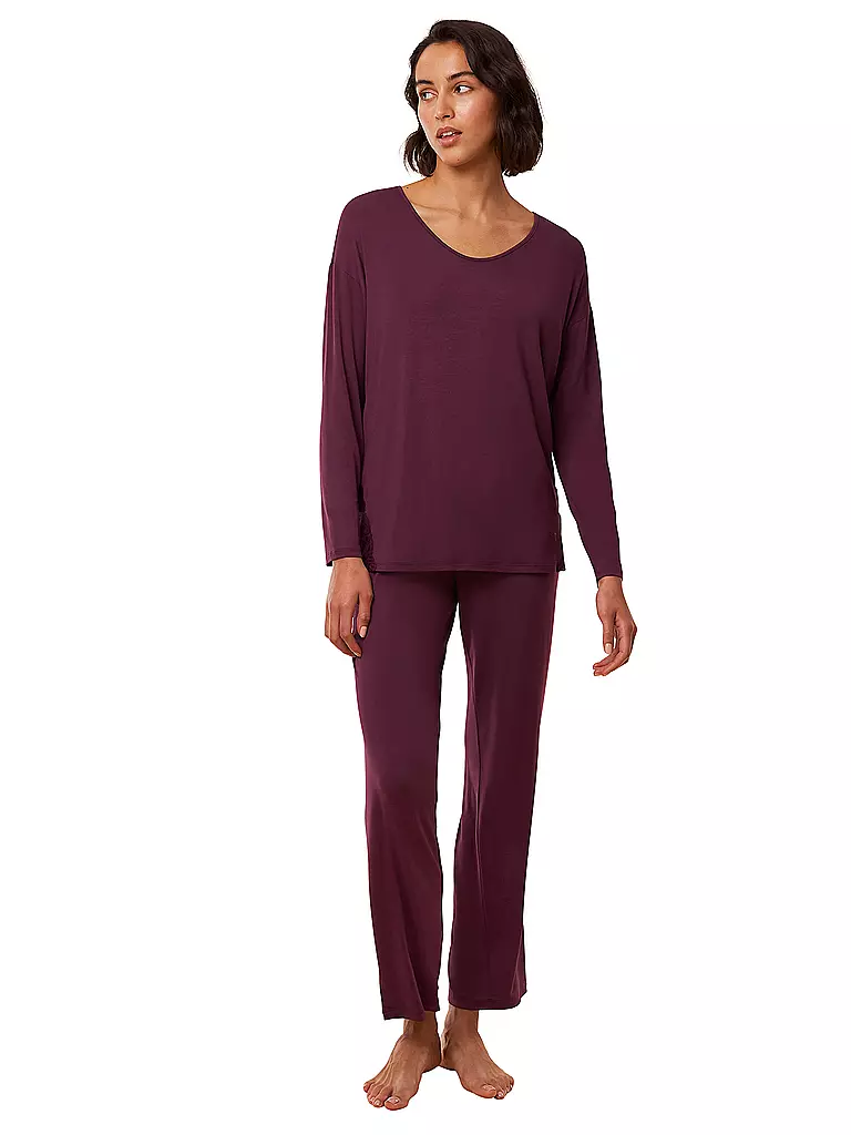 TRIUMPH | Pyjama TIMELESS SENSUALITY | Rosso scuro
