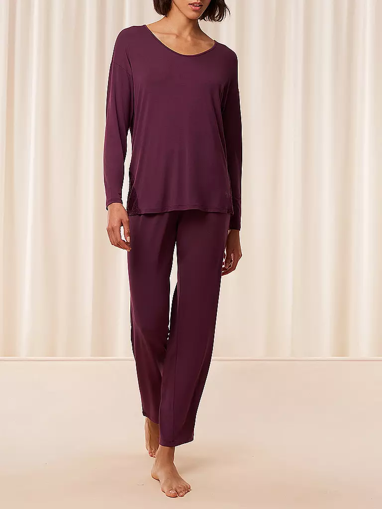 TRIUMPH | Pyjama TIMELESS SENSUALITY | Rosso scuro