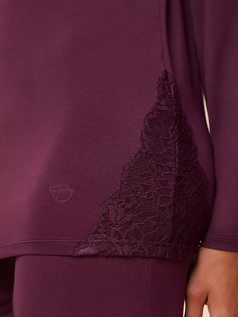 TRIUMPH | Pyjama TIMELESS SENSUALITY | Rosso scuro