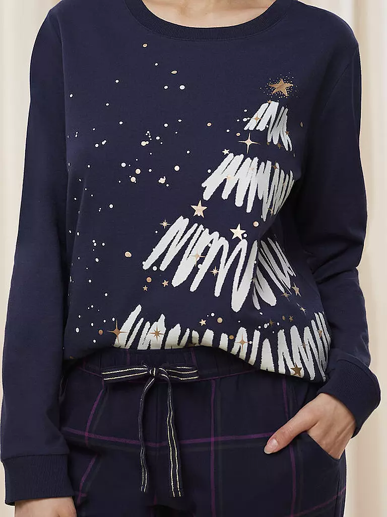 TRIUMPH | Pyjama WINTER MOMENTS  | Blu scuro