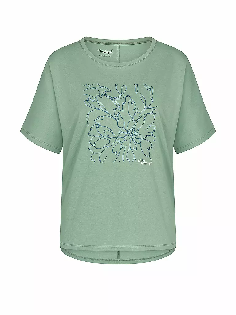 TRIUMPH | Pyjamashirt MIX & MATCH | Verde chiaro