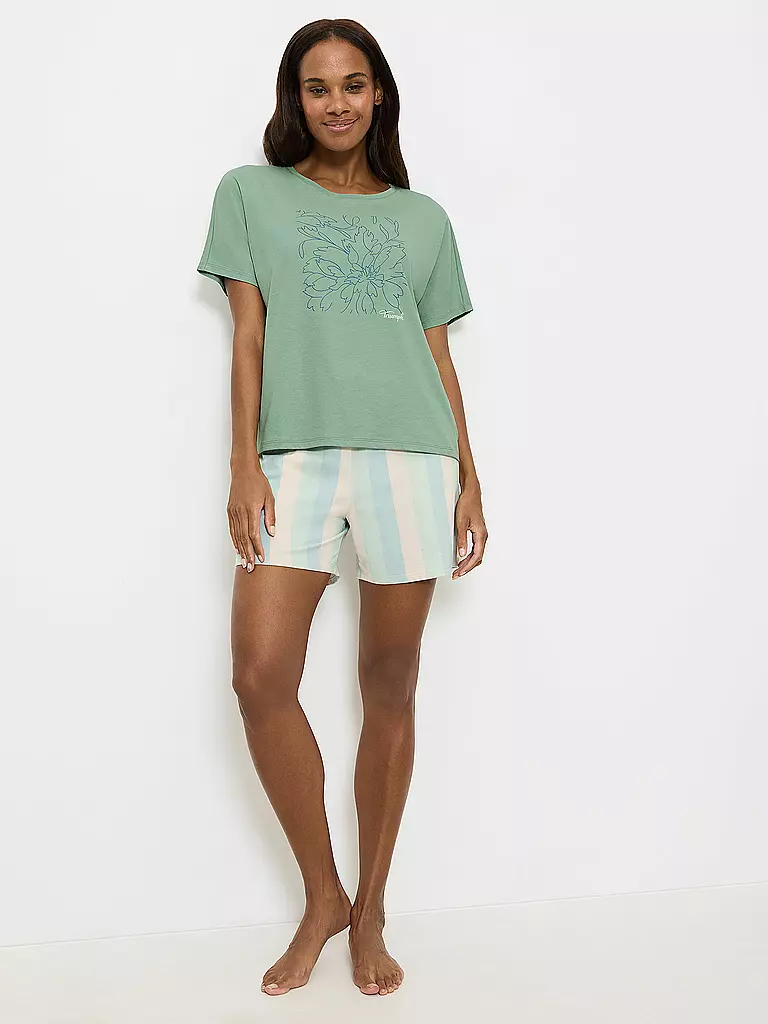 TRIUMPH | Pyjamashirt MIX & MATCH | Verde chiaro