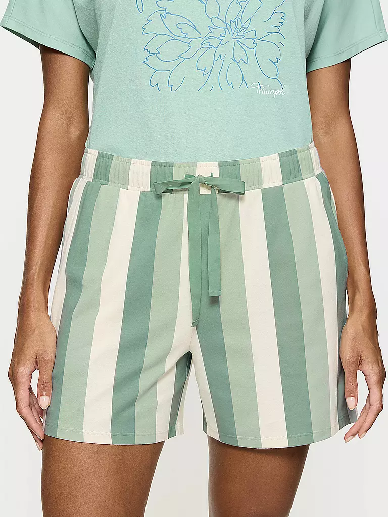 TRIUMPH | Pyjamashorts MIX & MATCH | Verde chiaro