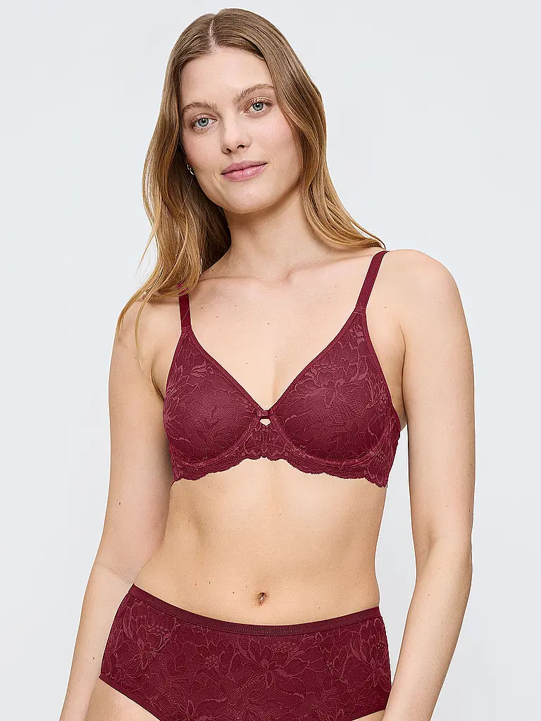 TRIUMPH | Reggiseno con ferretto AMOURETTE sweet marsala | 