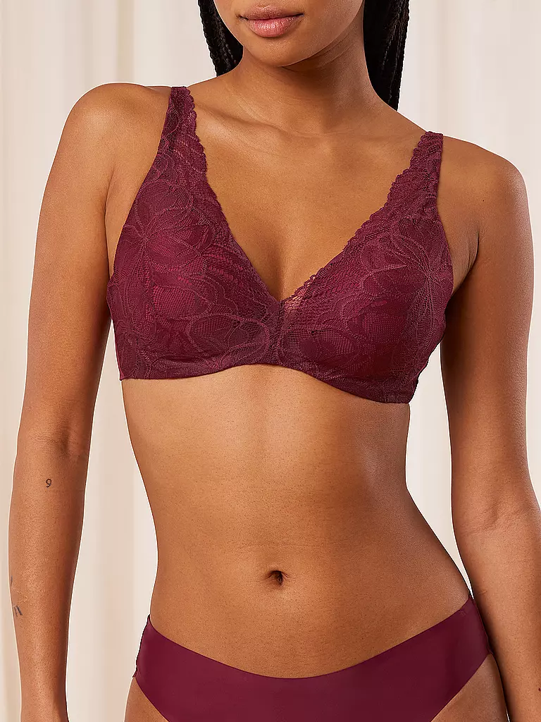TRIUMPH | Reggiseno con ferretto BODY MAKE-UP ILLUSION LACE woodrose | 