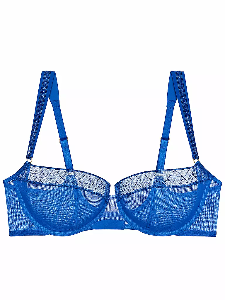 TRIUMPH | Reggiseno con ferretto PALINA COSMIC HEARTBEAT illumines blue | Blu