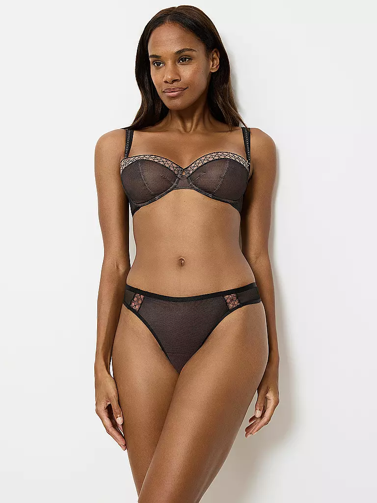 TRIUMPH | Reggiseno con ferretto PALINA COSMIC HEARTBEAT nero | Nero
