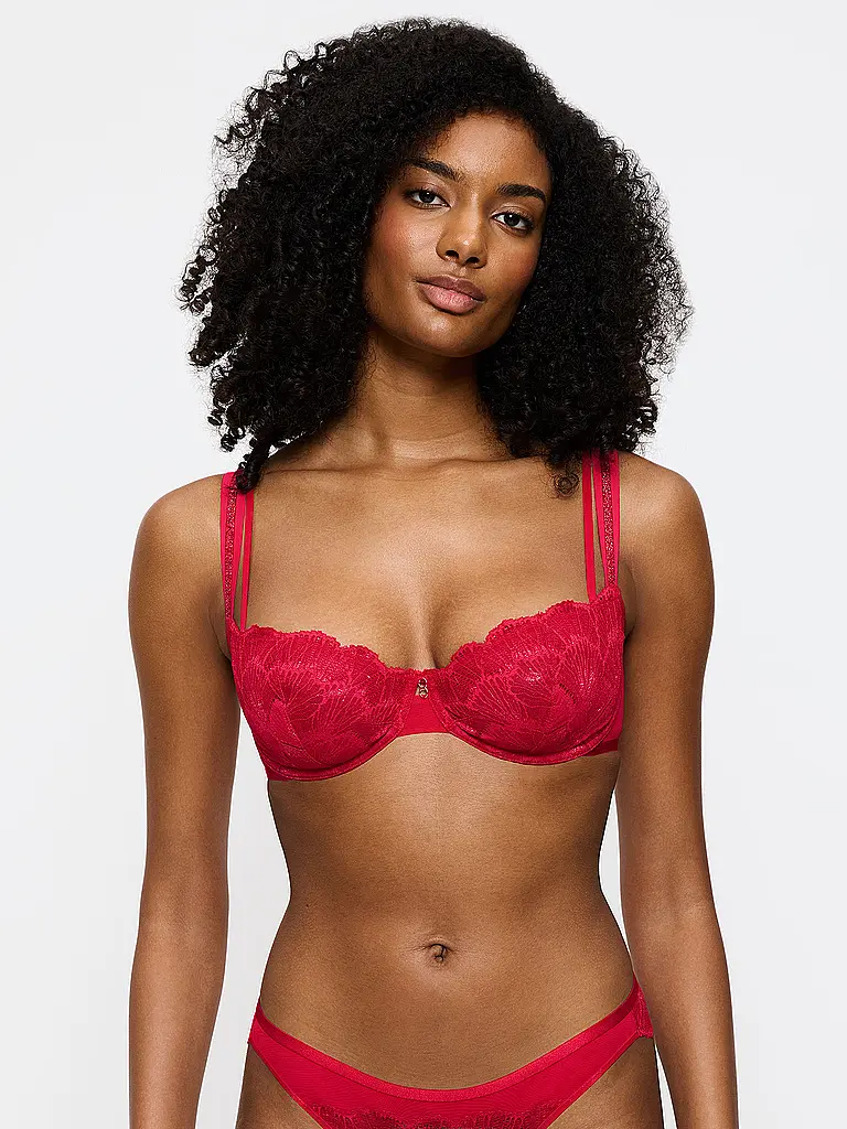 TRIUMPH | Reggiseno con ferretto PALINA MOONLIGHT KISS shanghai red | Rosso