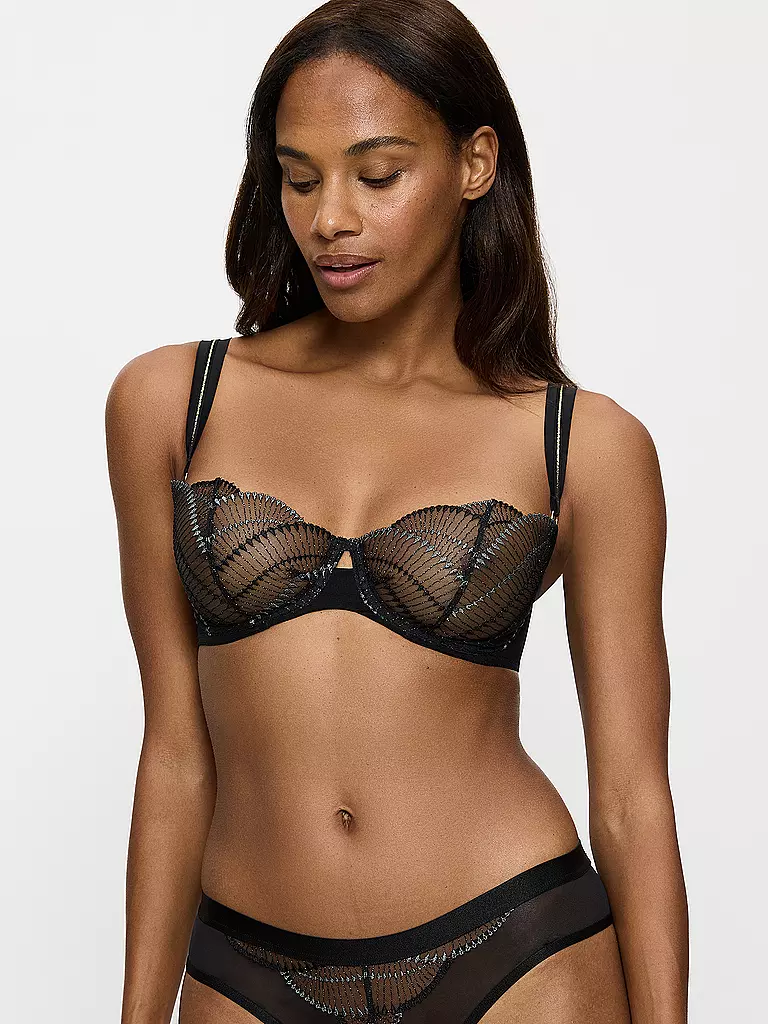 TRIUMPH | Reggiseno con ferretto PALINA SEA FULL OF STARS nero | Nero