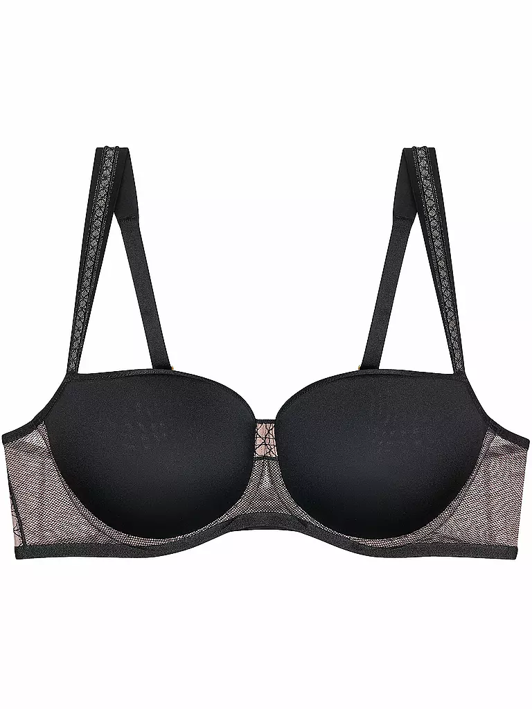 TRIUMPH | Reggiseno imbottito PALINA COSMIC HEARTBEAT blue | Nero