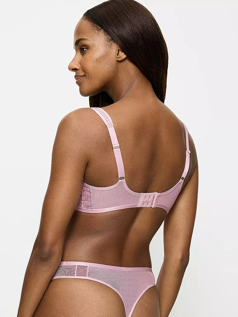 TRIUMPH | Reggiseno imbottito PALINA COSMIC HEARTBEAT rosa vintage | Rosa