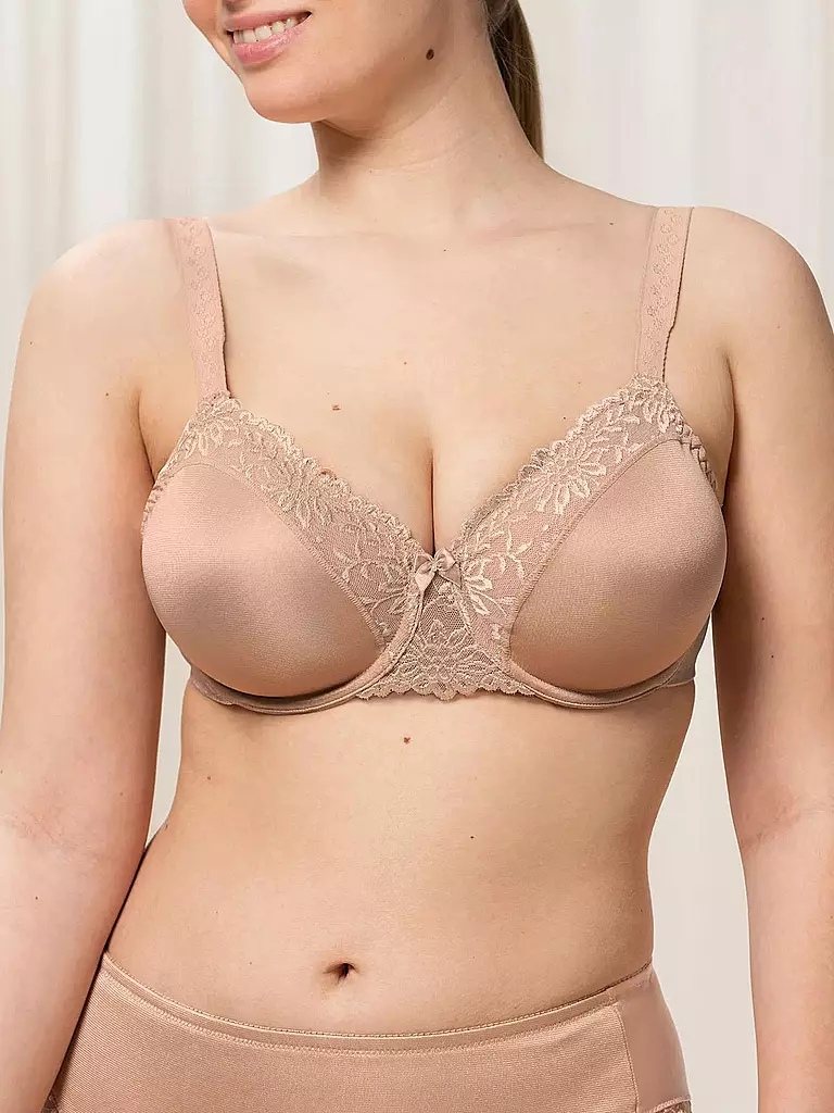 TRIUMPH | Reggiseno minimizer "Ladyform Soft" (Pelle Liscia) | Beige