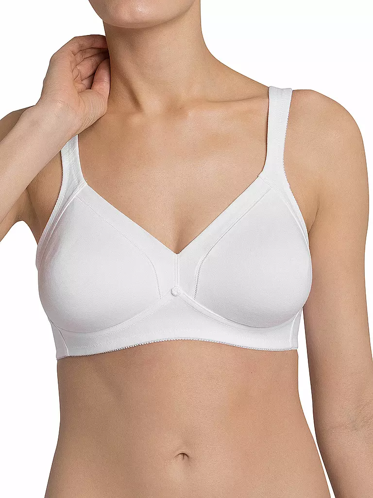 TRIUMPH | Reggiseno senza ferretto "Cotton Sharper" (Bianco) | Bianco