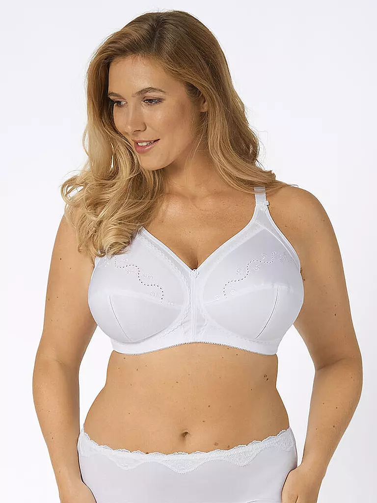 TRIUMPH | Reggiseno senza ferretto "Doreen + Cotton" (Bianco) | Bianco