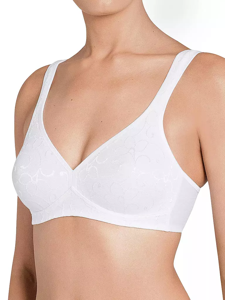 TRIUMPH | Reggiseno senza ferretto "Elegant Cotton" (Bianco) | Bianco