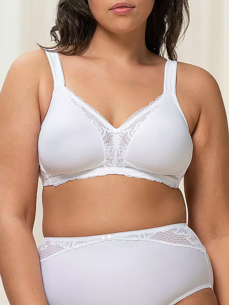 TRIUMPH | Reggiseno senza ferretto Modern Lace bianco | 
