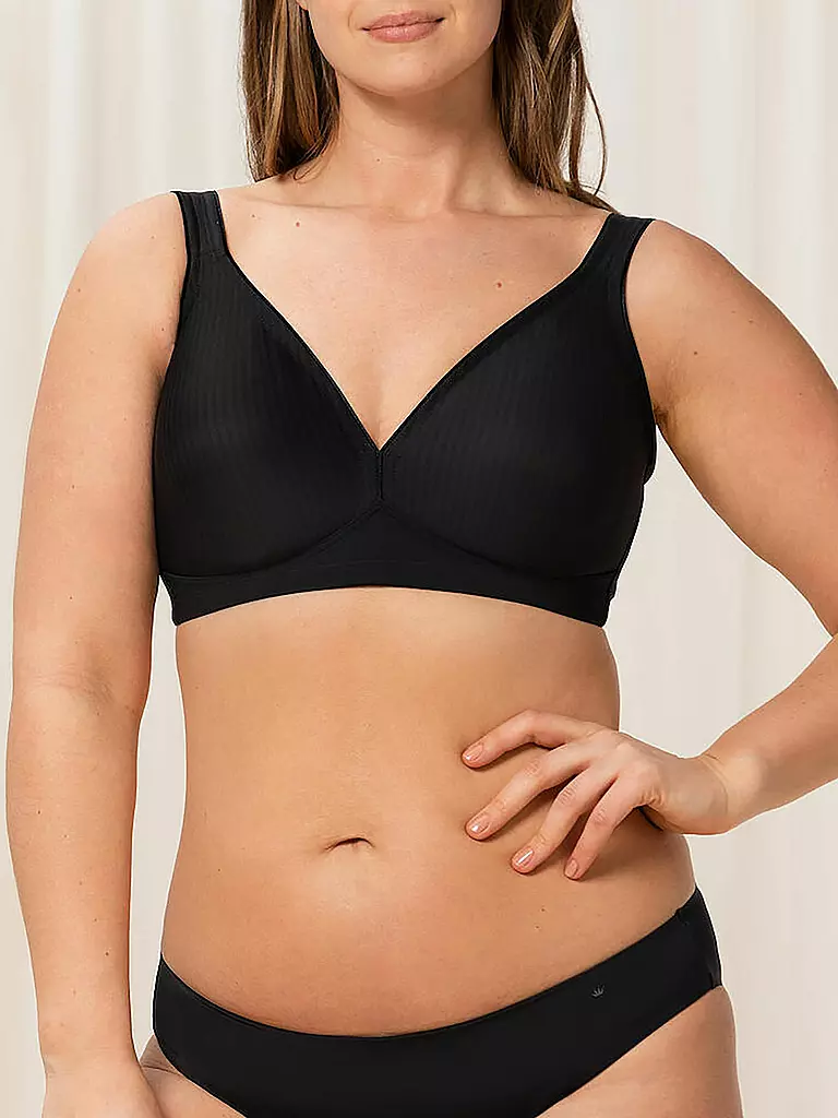 TRIUMPH | Reggiseno senza ferretto MODERN SOFT+COTTON Nero | Nero