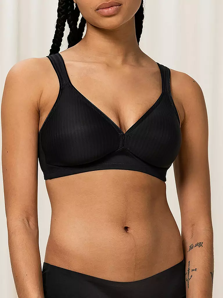 TRIUMPH | Reggiseno senza ferretto MODERN SOFT+COTTON Nero | Nero