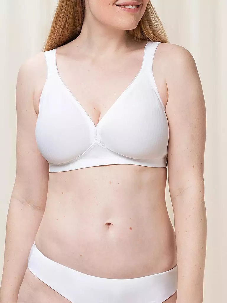 TRIUMPH | Reggiseno senza ferretto Soft & Cotton Bianco | 