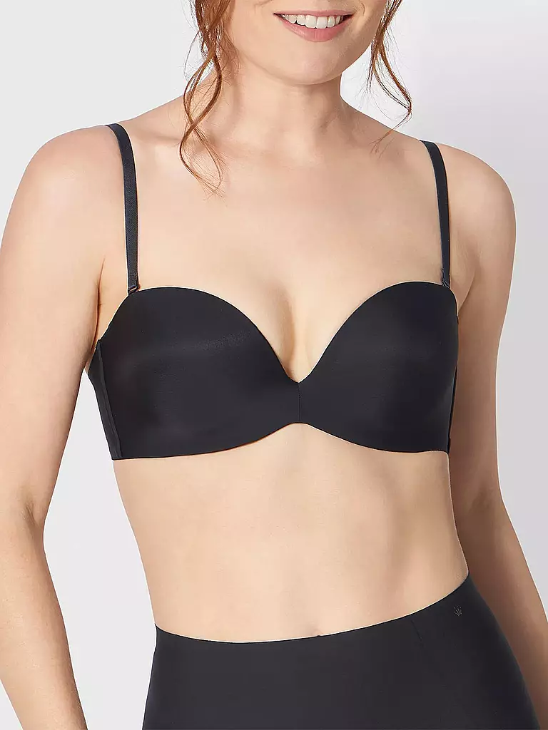 TRIUMPH | Reggiseno senza spalline STEPY SOFT nero | Nero