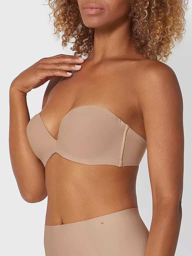TRIUMPH | Reggiseno senza spalline STEPY SOFT smooth skin | Beige