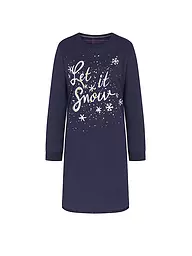 TRIUMPH | Sleepshirt - Nachthemd WINTER MOMENTS | Blu scuro