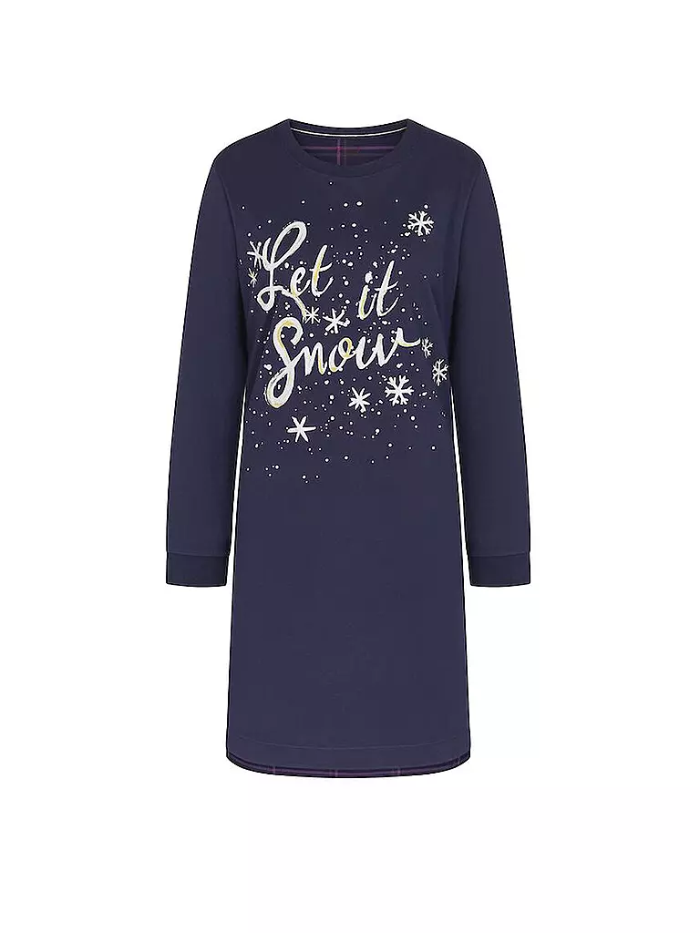 TRIUMPH | Sleepshirt - Nachthemd WINTER MOMENTS | Blu scuro