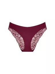 TRIUMPH | Slip BODY MAKE-UP ILLUSION LACE woodrose | Rosso scuro