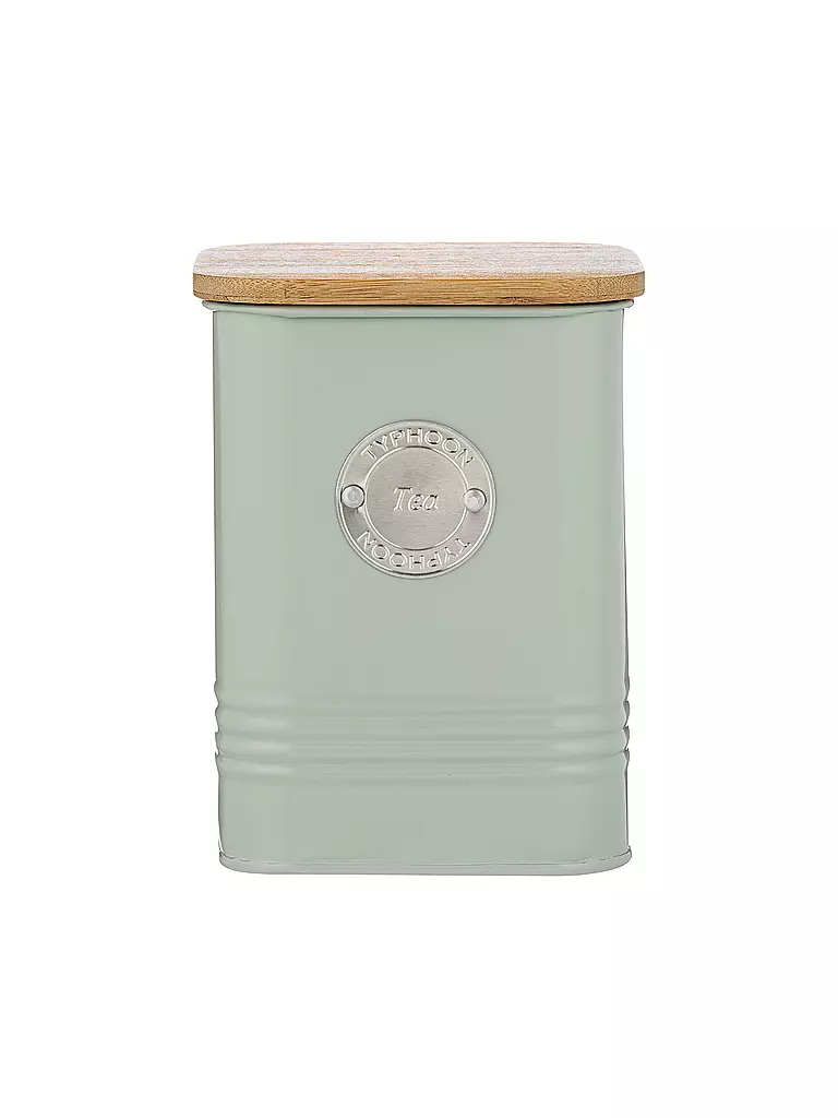 TYPHOON | Barattolo per tè SQUIRCLE 1,3 l verde pastello/bambù | Verde chiaro