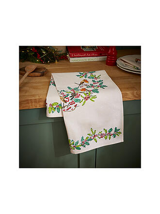 ULSTER WEAVERS | Strofinaccio natalizio 45x75cm Christmas Robins