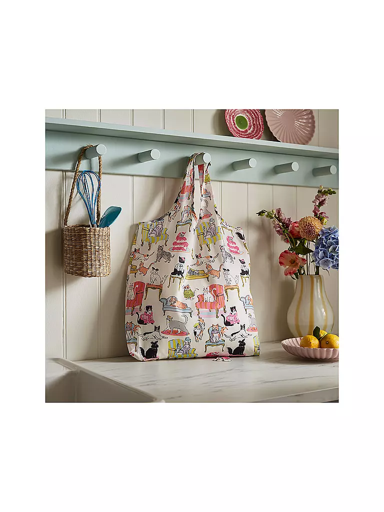 ULSTER WEAVERS | Borsa - Roll-up Bag Cool Cat | Multicolore