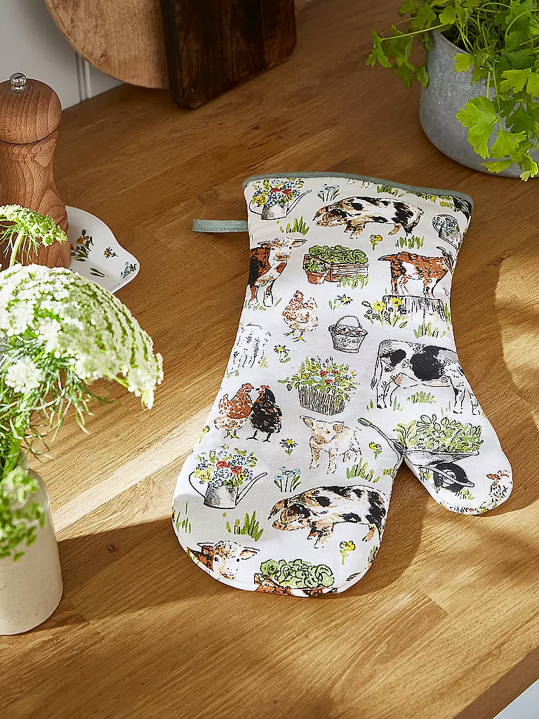 ULSTER WEAVERS | Guanti da forno Portman Farm | Multicolore