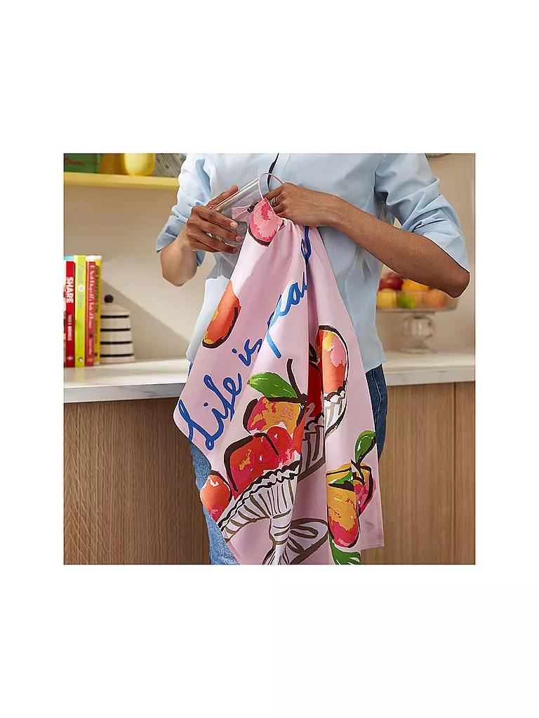 ULSTER WEAVERS | Strofinaccio 45x75cm Summer Fruits Peach | Rosa