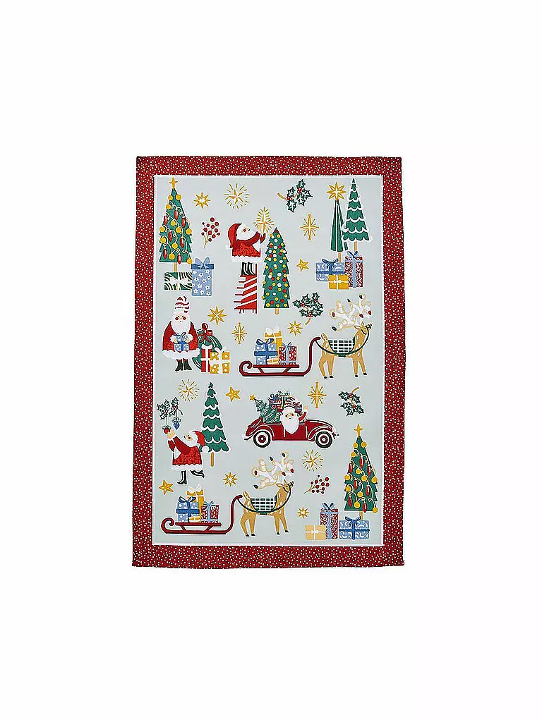ULSTER WEAVERS | Strofinaccio Recycled Tis the Season | Senape