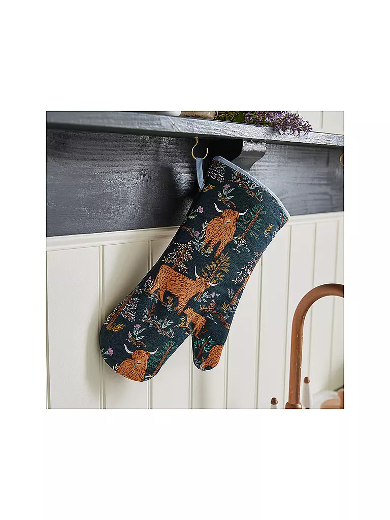 ULSTER WEAVERS | Topfhandschuh Connie the Cow | Grigio