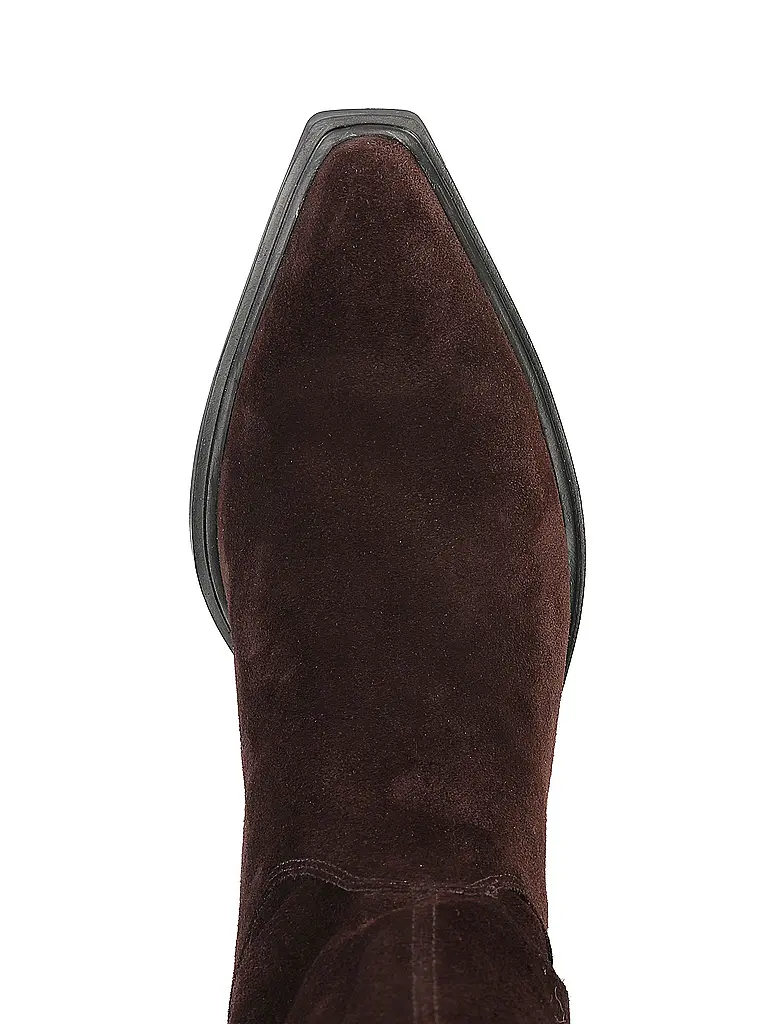 VAGABOND | Nome prodotto: Stivali KELSEY
Marca: VAGABOND
Colore: marrone
Categorie: Moda, Donna

Materiale: Pelle
Motivo: Tinta unita
Stile: Pure, Trend
Dettagli: Logo
Altezza tacco: Tacco alto | Marrone