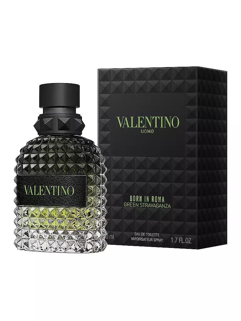 VALENTINO | Born in Roma Green Stravaganza Uomo Eau de Toilette 50ml | Senza colore