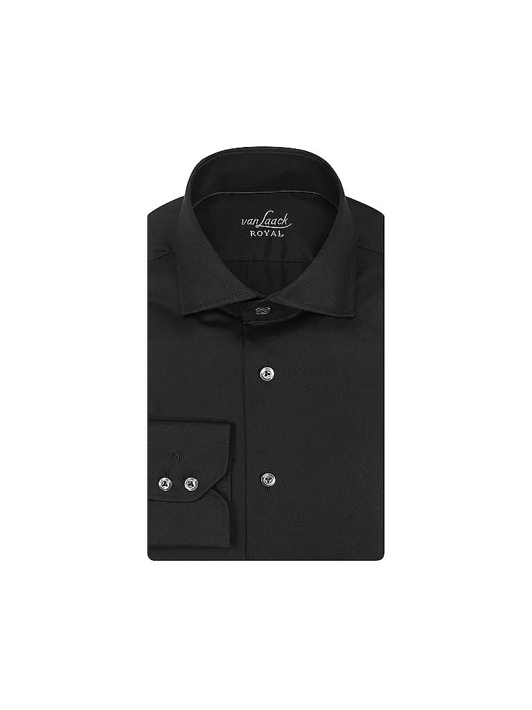 VAN LAACK | Camicia Tailor Fit RIVARA | Nero